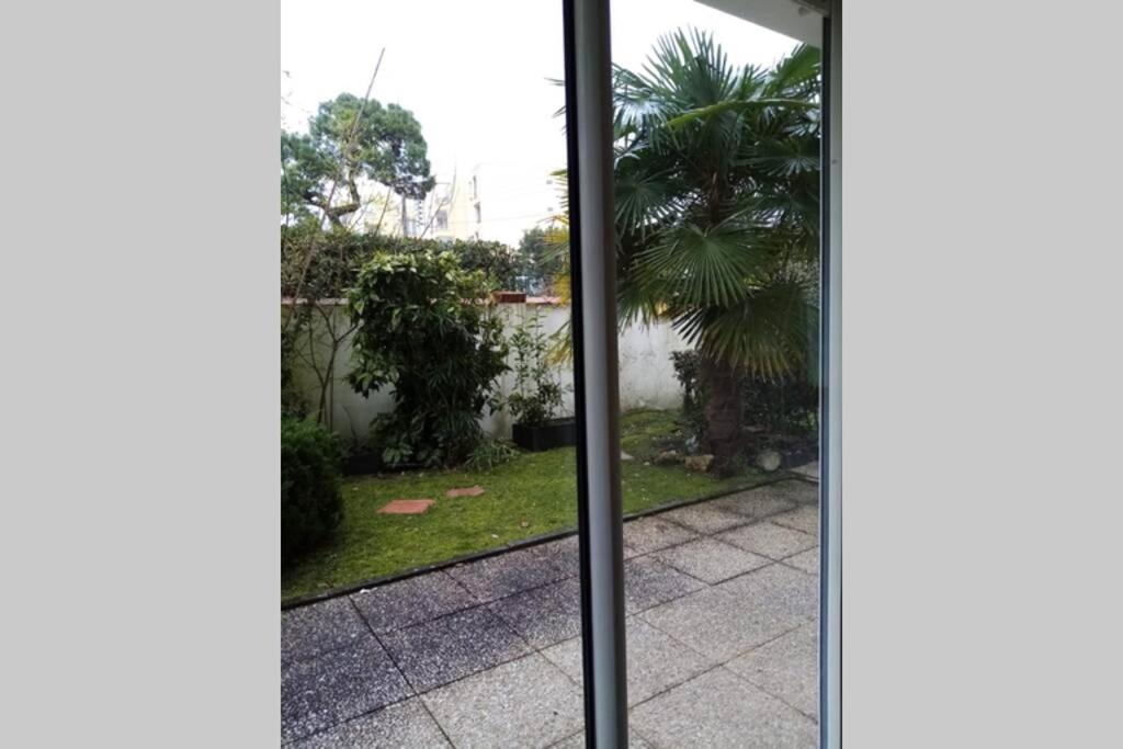 Appart Sur La Plage Pied Dans L Eau Avec Terrasse Jardin Vue Sur Le Bassin Depuis La Terrasse , Parking Arcachón Exterior foto