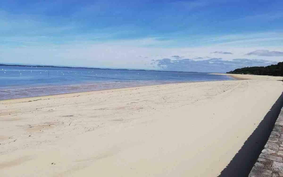 Appart Sur La Plage Pied Dans L Eau Avec Terrasse Jardin Vue Sur Le Bassin Depuis La Terrasse , Parking Arcachón Exterior foto